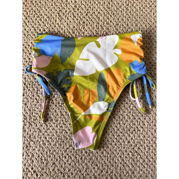 Vitamin A Gemma Ruched High Waisted Bikini Bottom - Picture 4 of 7